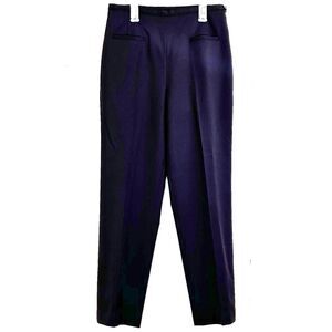 Armand Ventilo Collection Plum Trousers Pants Size 40=10 Straight Front Pockets